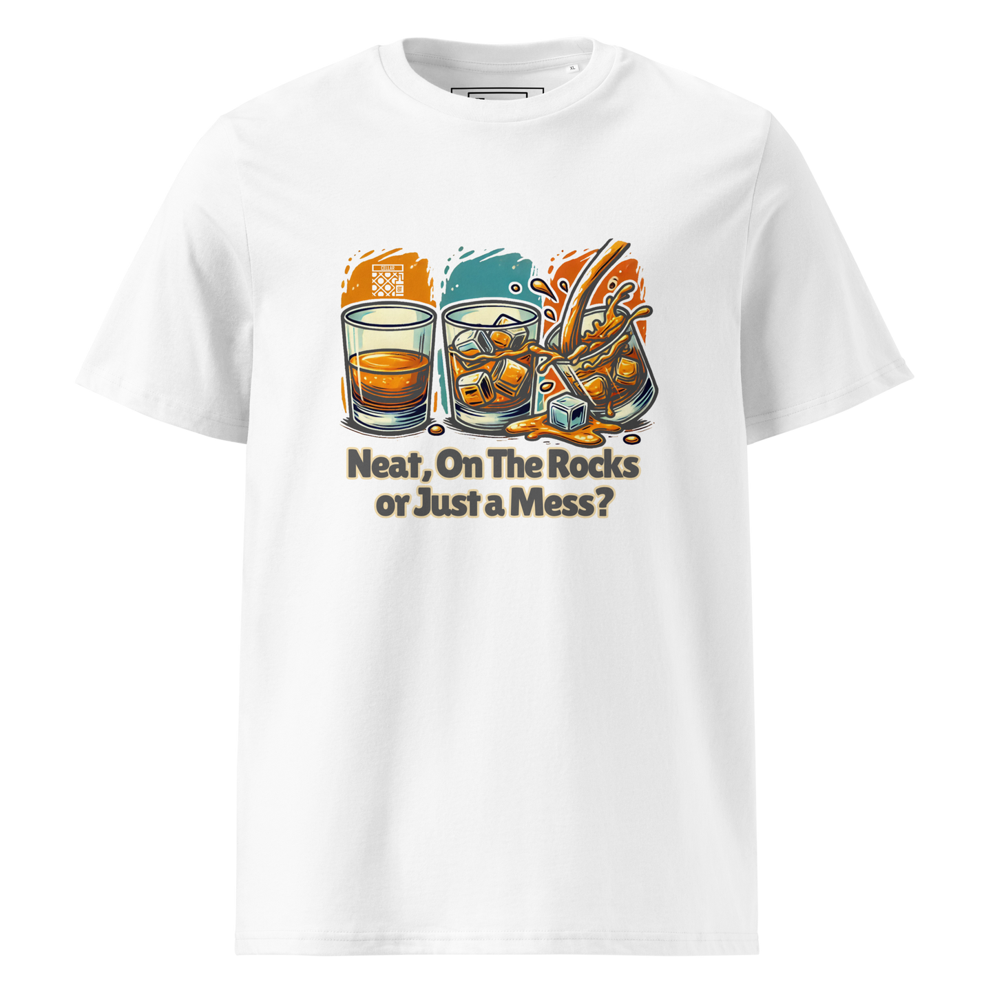Cellar 8T Whisky - Neat - Unisex Organic Cotton T-Shirt image 18