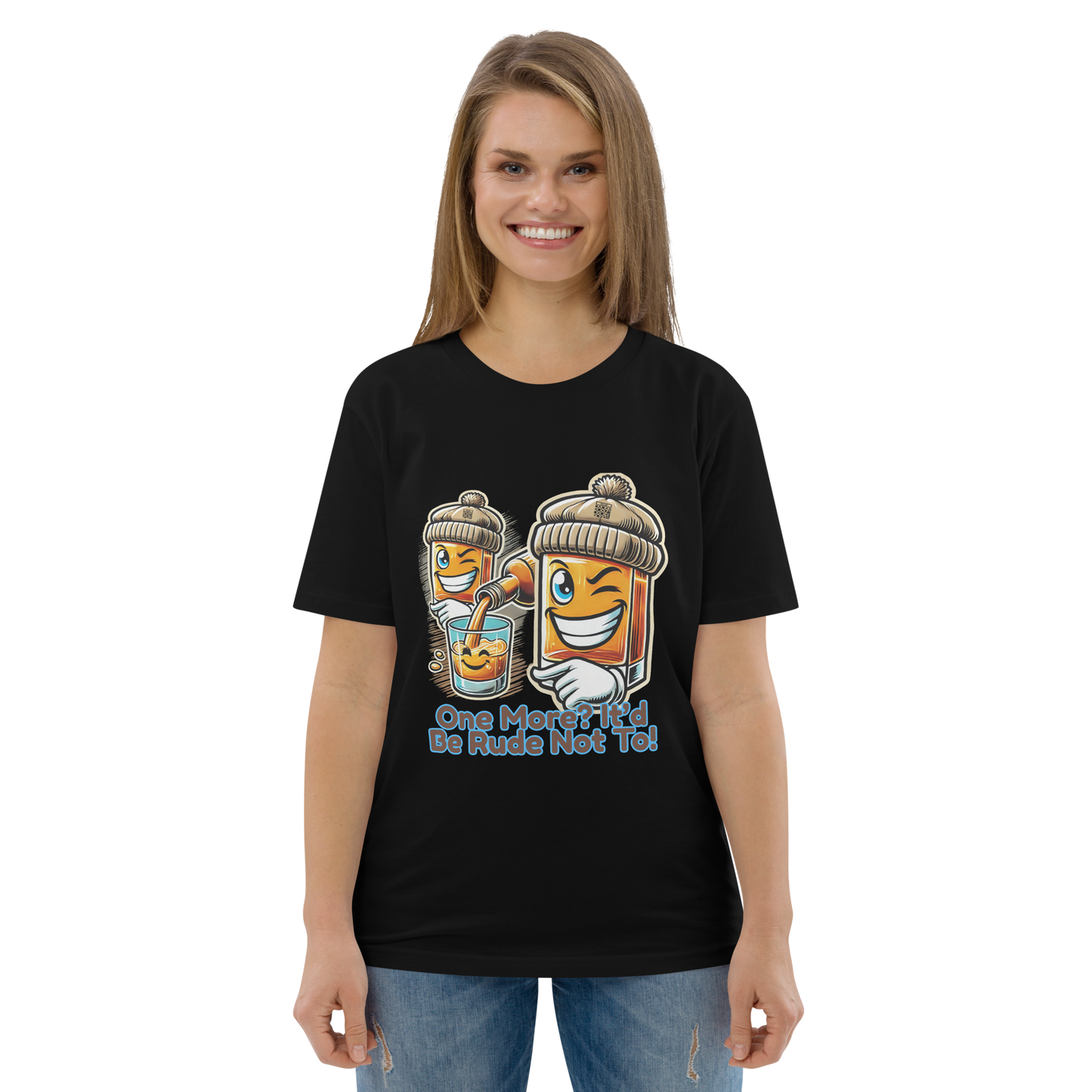 Cellar 8T Whisky - One More - Unisex Organic Cotton T-Shirt image 11
