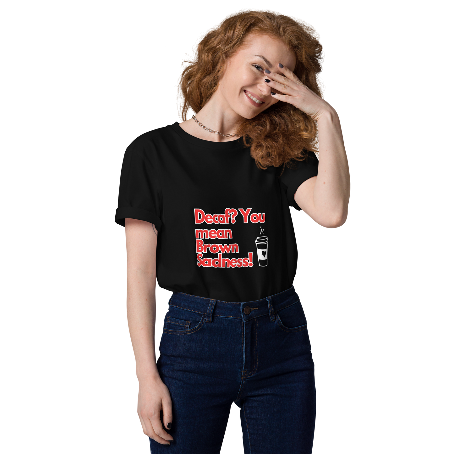 Cellar 8T Coffee - Brown Sadness - Unisex Organic Cotton T-Shirt image 2
