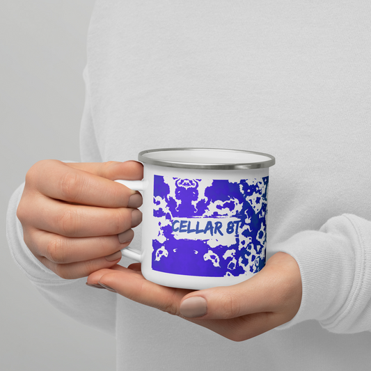 Cellar 8T - Coastal Caramel - Enamel Mug