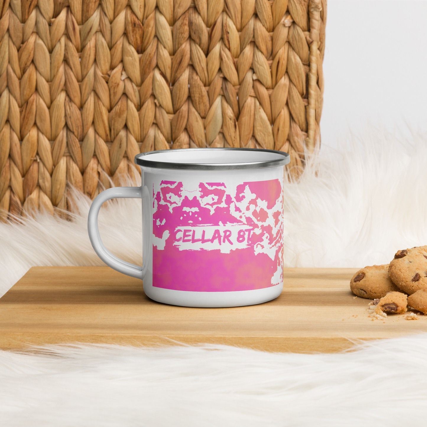 Cellar 8T - Salt and Smoke - Enamel Mug