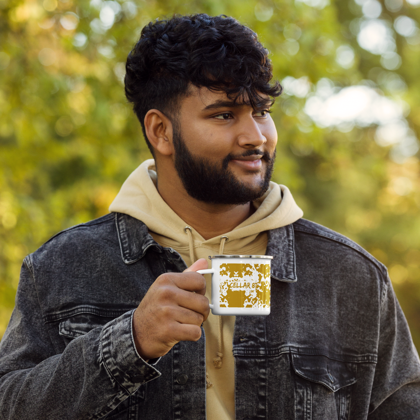 Cellar 8T - Smoked Honey Gold - Enamel Mug