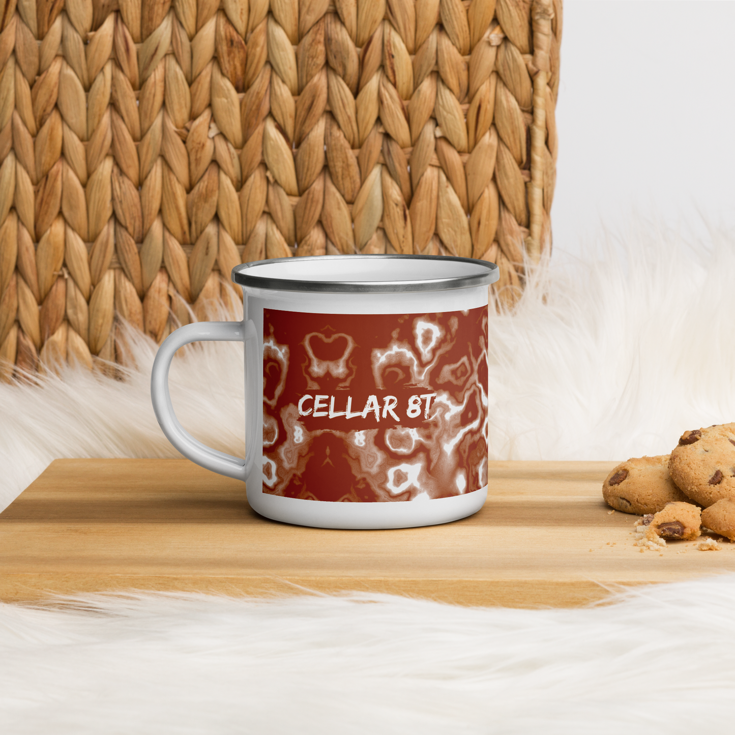 Cellar 8T - Charred Majesty - Enamel Mug