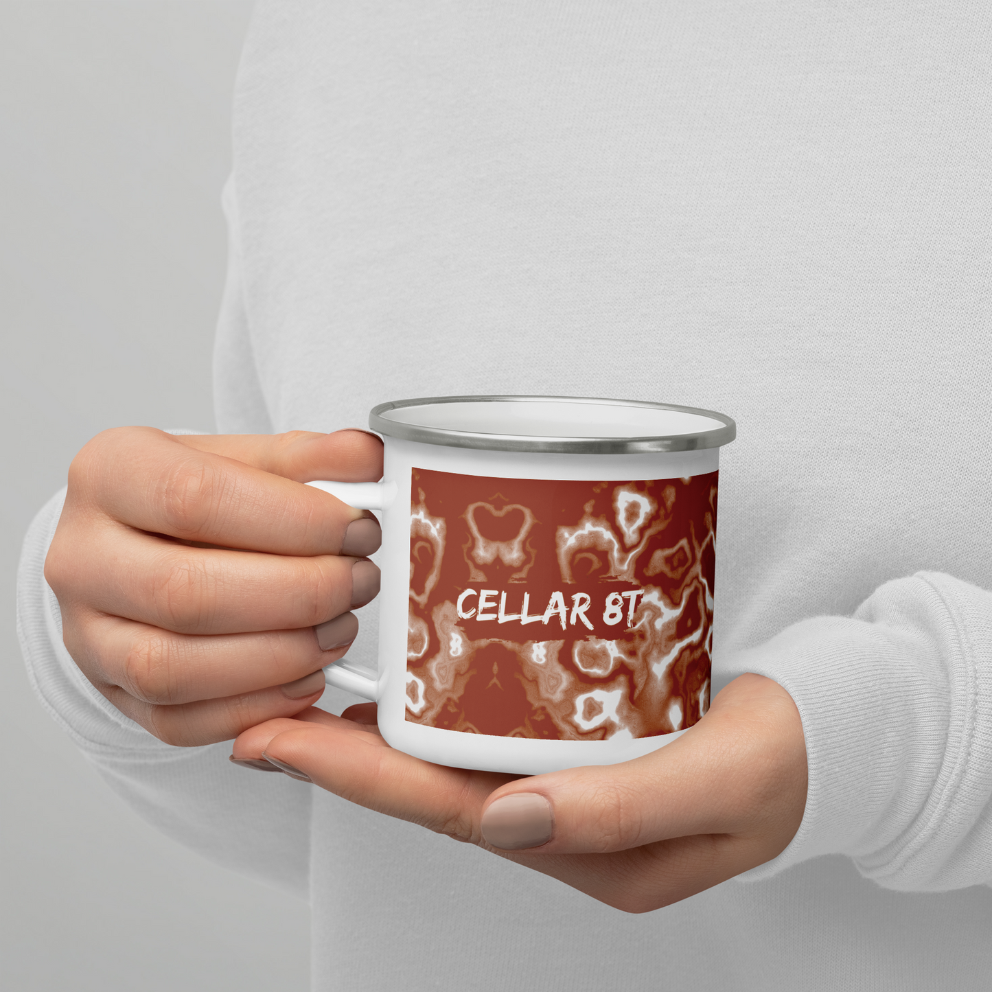 Cellar 8T - Charred Majesty - Enamel Mug
