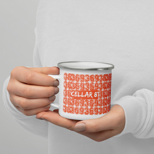 Cellar 8T - Tri Exi Ennea - Enamel Mug