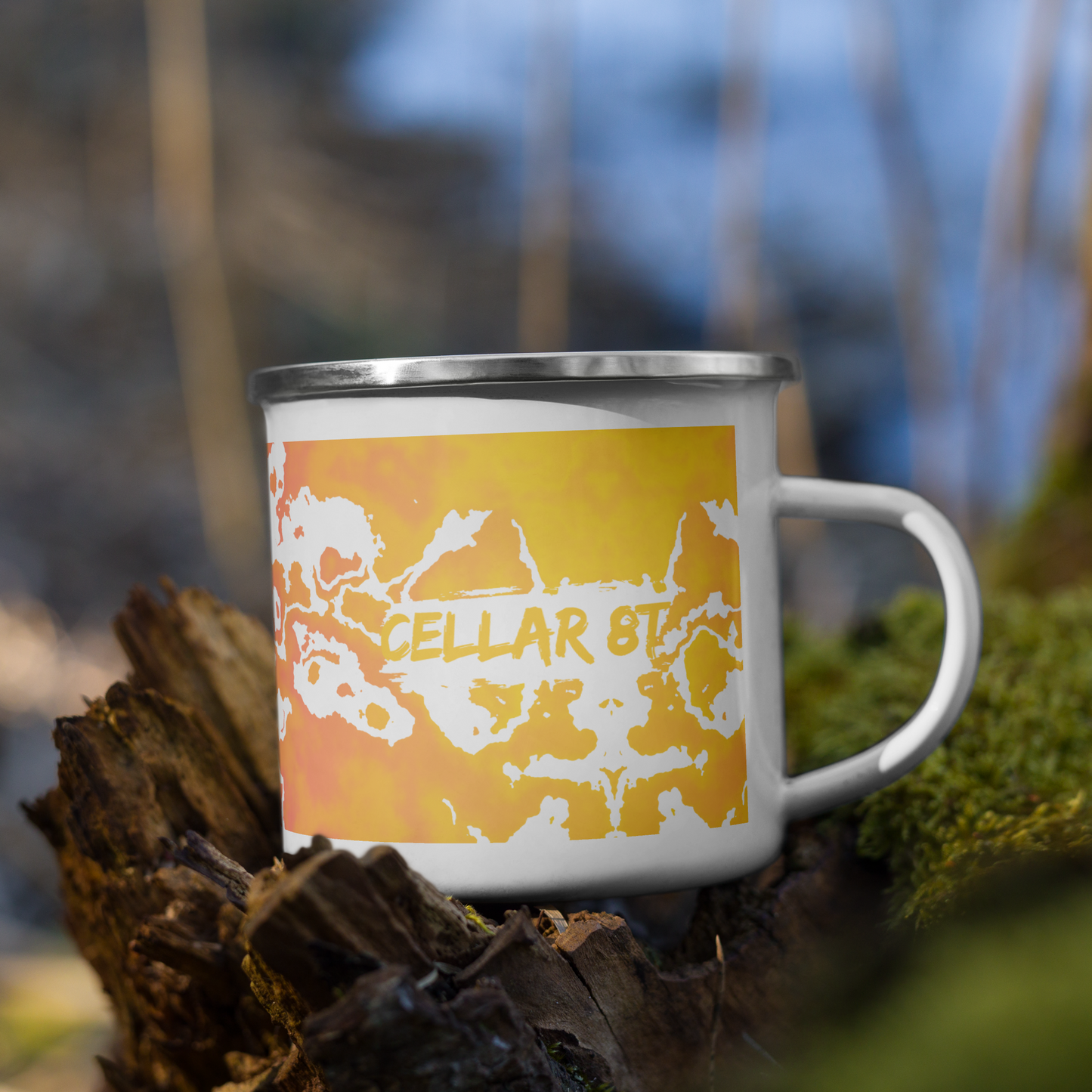 Cellar 8T - Salt and Smoke - Enamel Mug