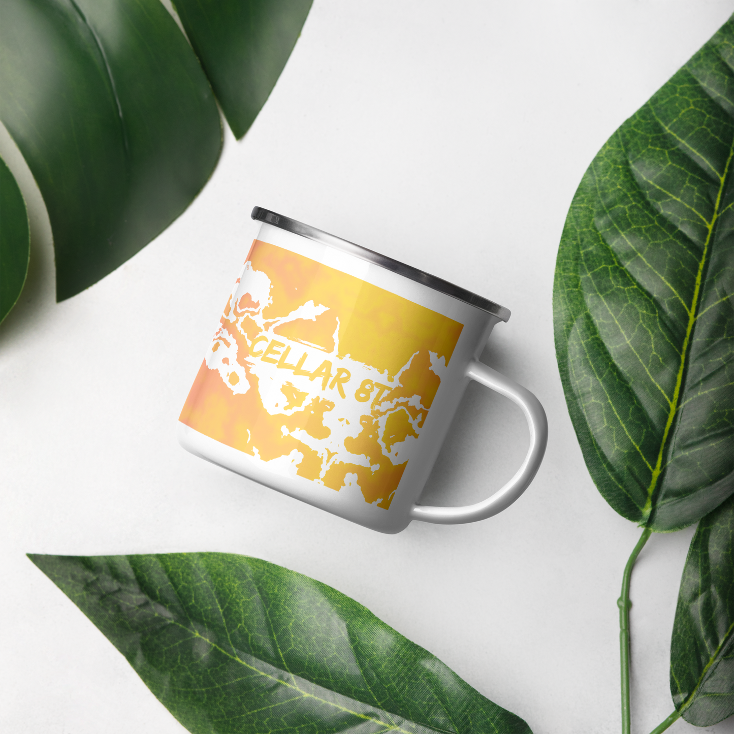 Cellar 8T - Salt and Smoke - Enamel Mug