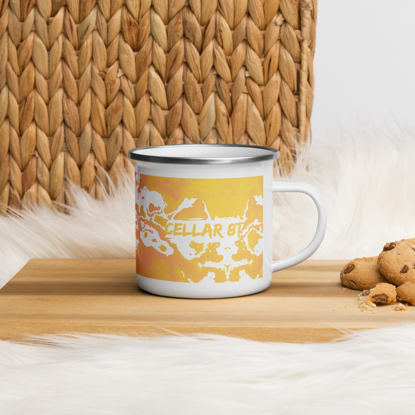 Cellar 8T - Salt and Smoke - Enamel Mug