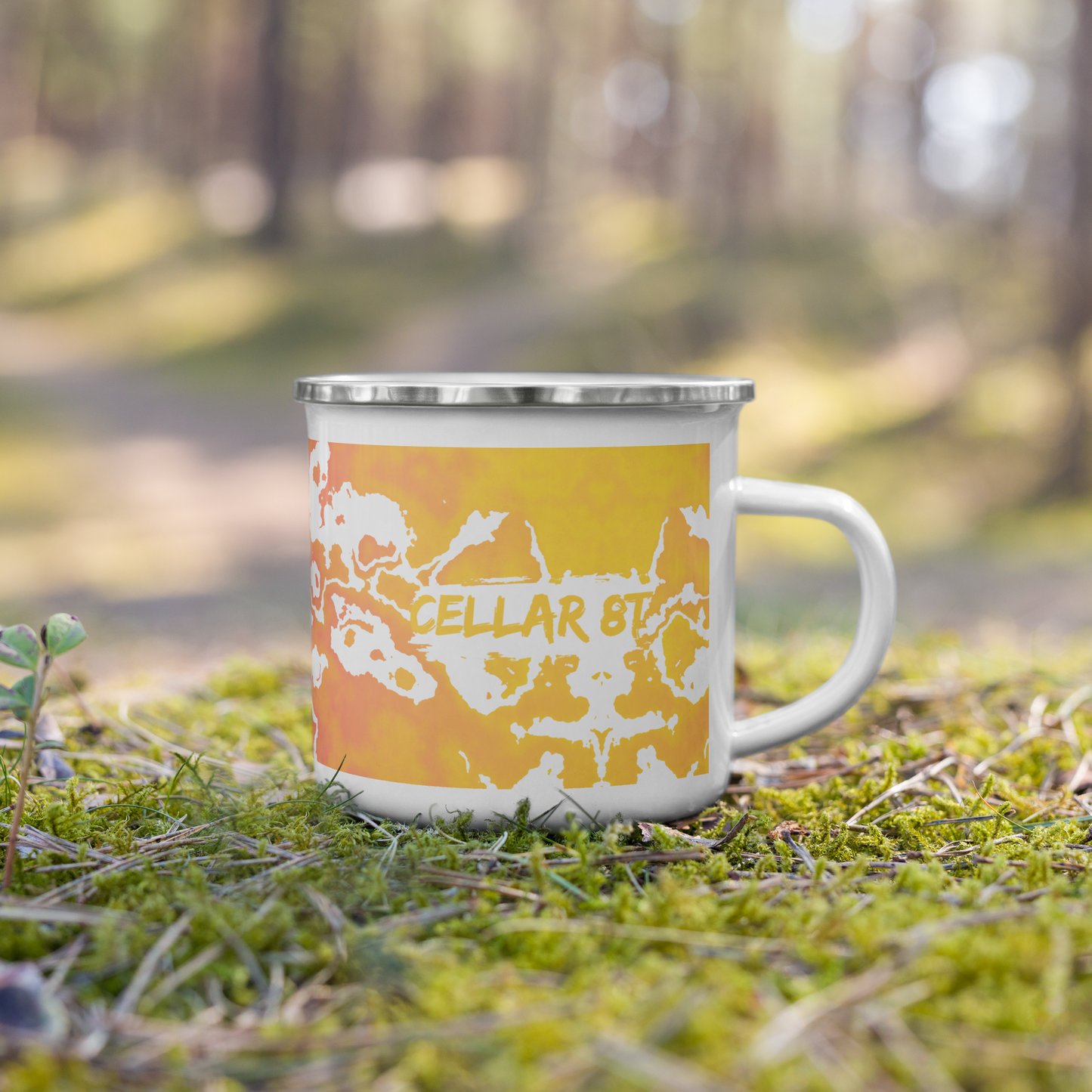Cellar 8T - Salt and Smoke - Enamel Mug