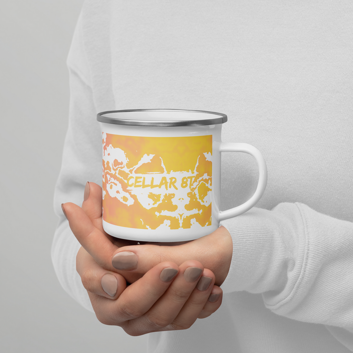 Cellar 8T - Salt and Smoke - Enamel Mug