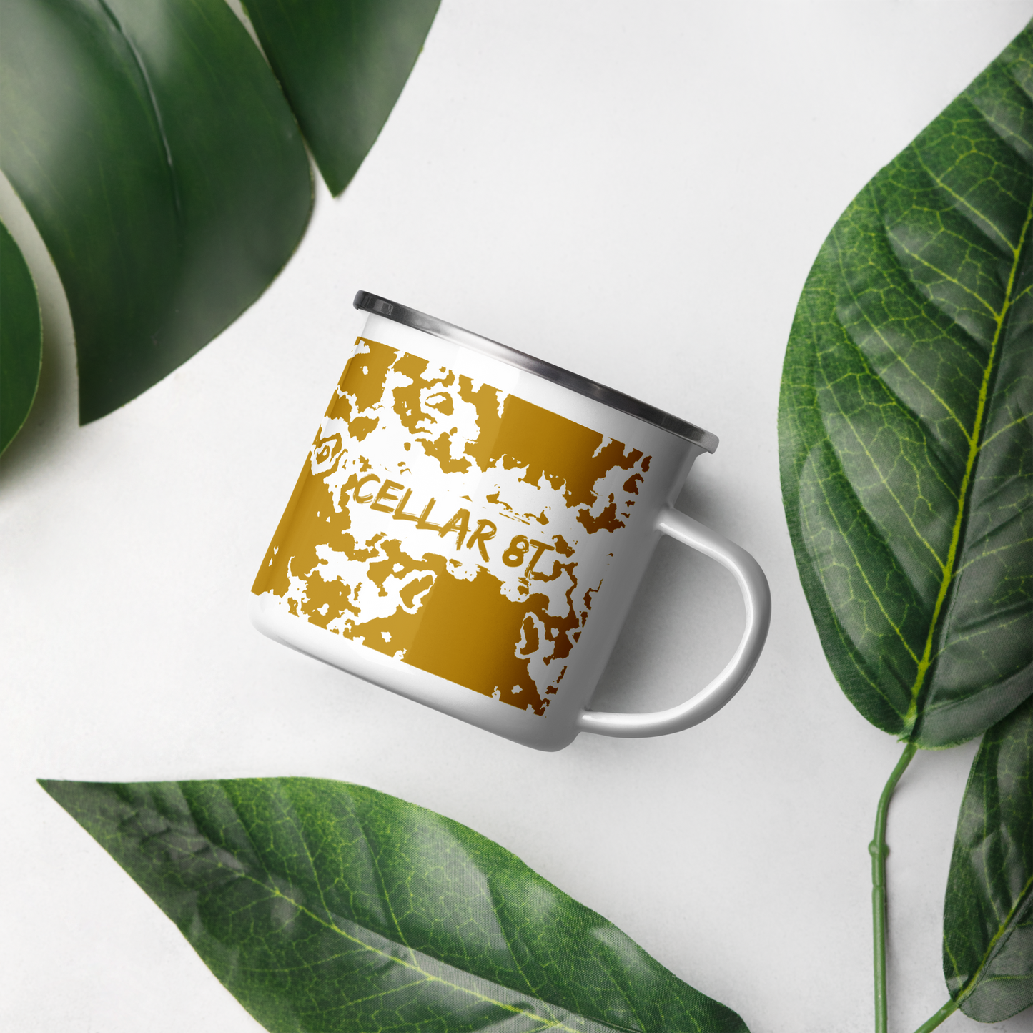 Cellar 8T - Smoked Honey Gold - Enamel Mug