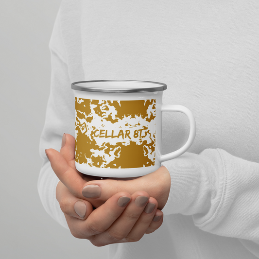 Cellar 8T - Smoked Honey Gold - Enamel Mug