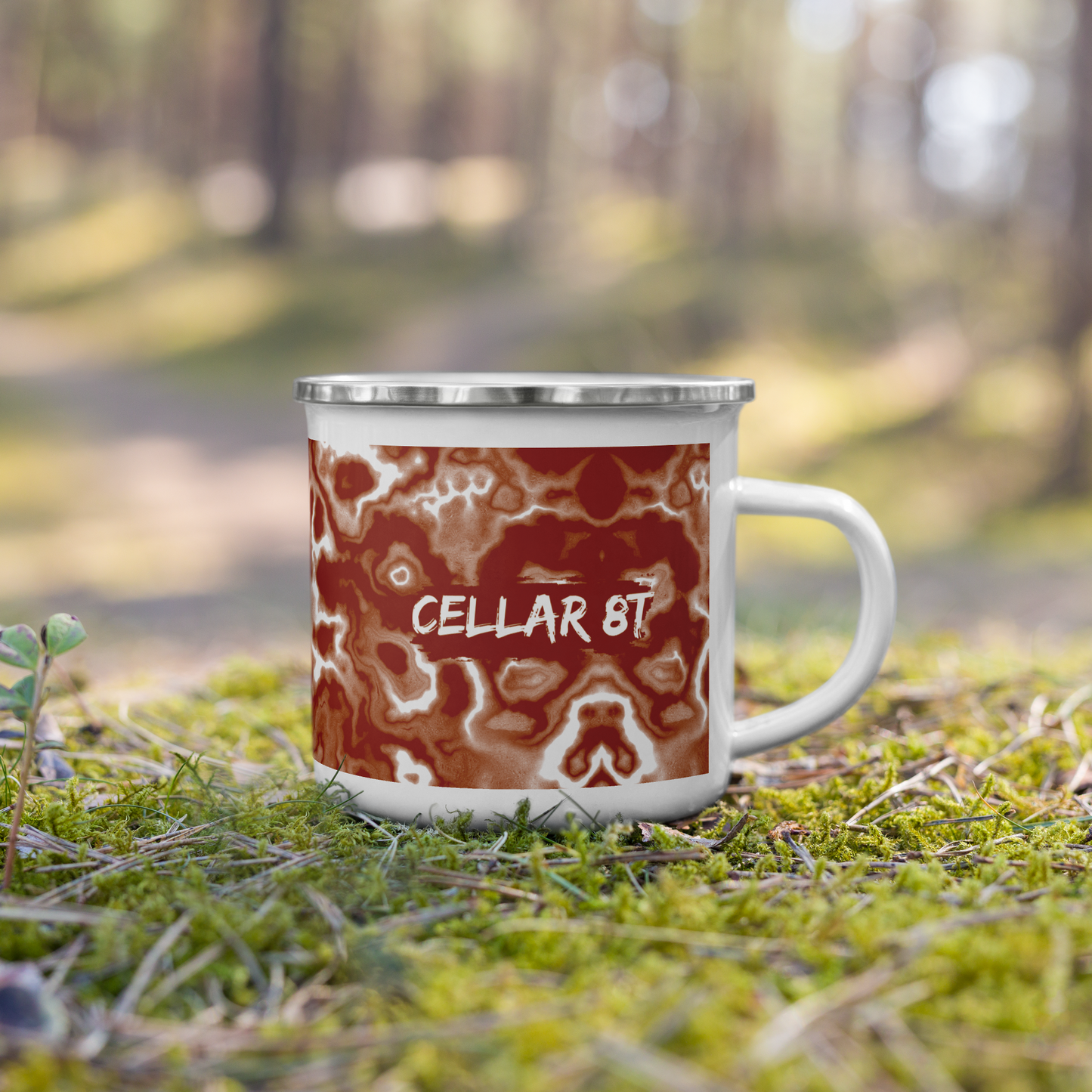 Cellar 8T - Charred Majesty - Enamel Mug