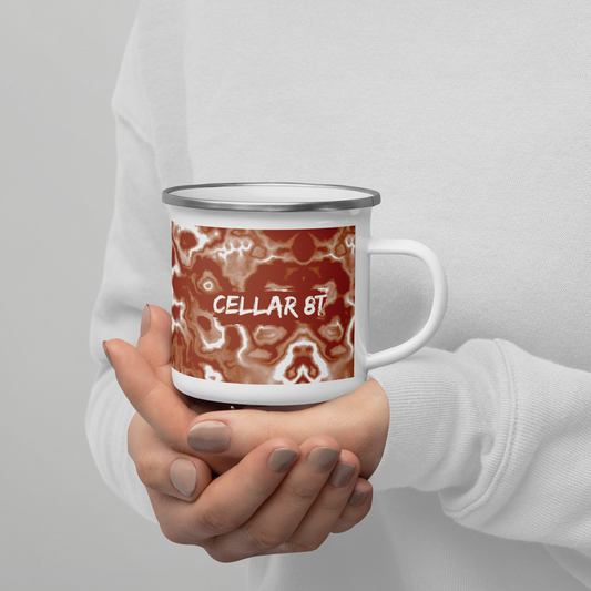 Cellar 8T - Charred Majesty - Enamel Mug