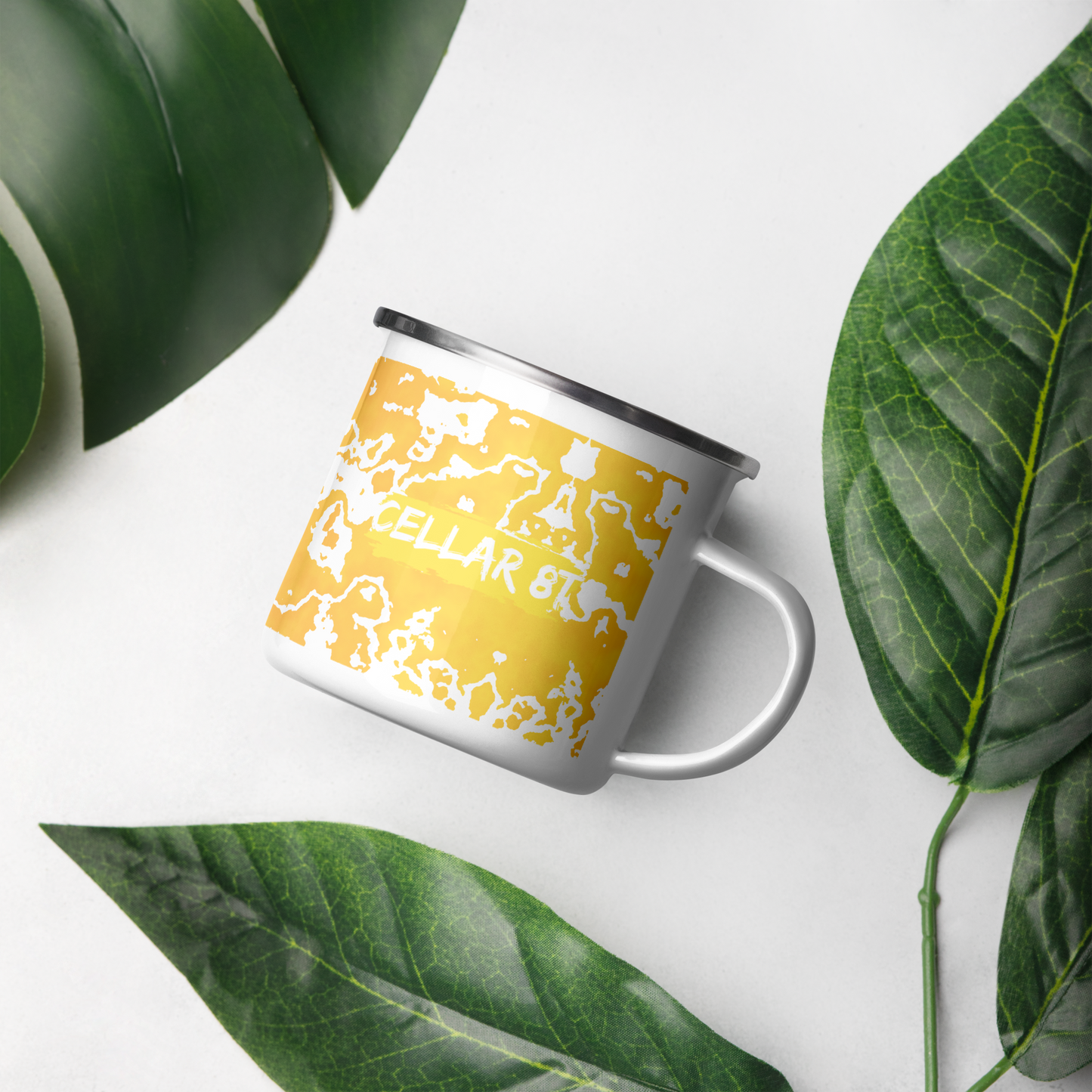 Cellar 8T - Golden Ember - Enamel Mug