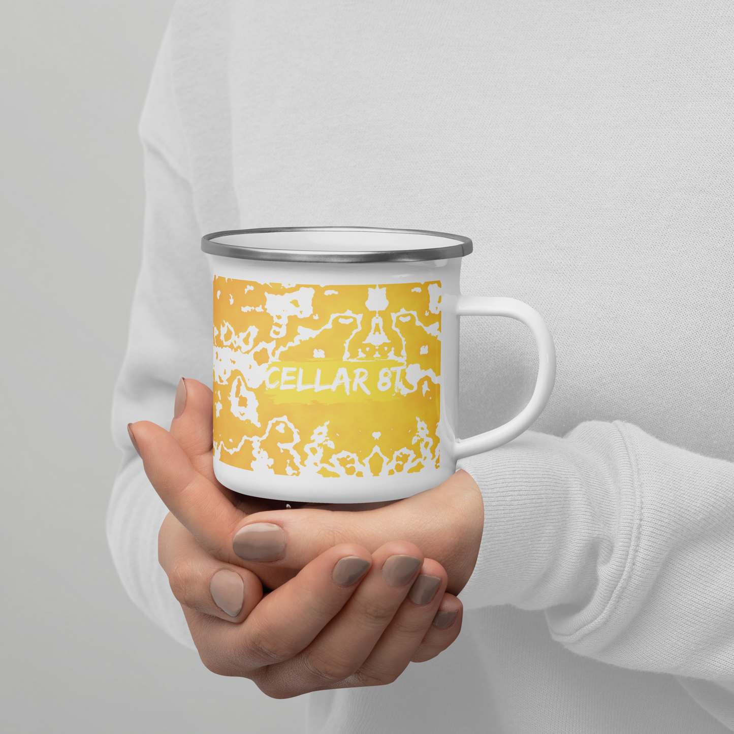 Cellar 8T - Golden Ember - Enamel Mug