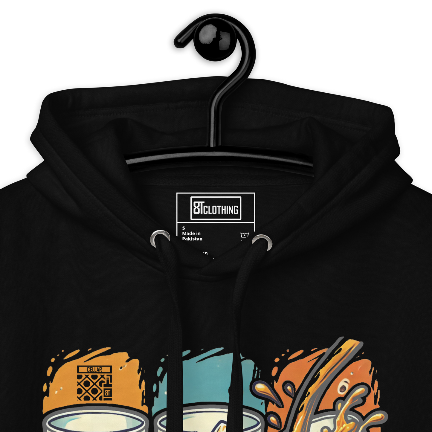 Cellar 8T Whisky - Neat Unisex Hoodie image 13