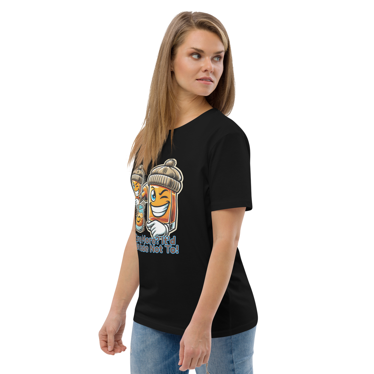 Cellar 8T Whisky - One More - Unisex Organic Cotton T-Shirt image 14