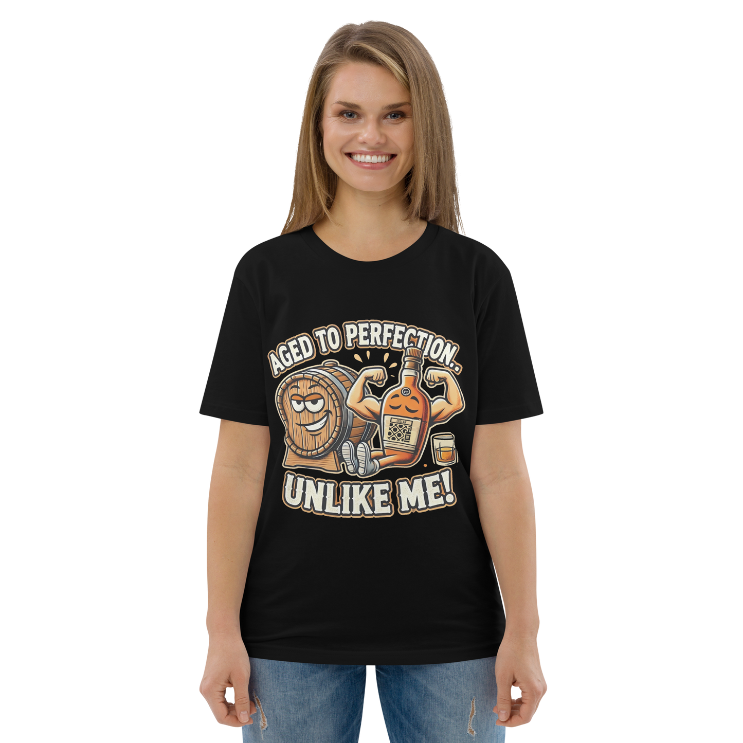 Cellar 8T Whisky - Aged - Unisex Organic Cotton T-Shirt image 1