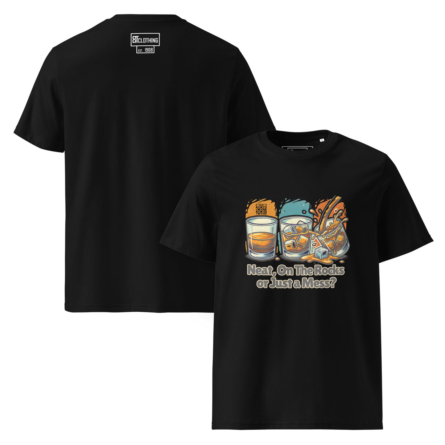 Cellar 8T Whisky - Neat - Unisex Organic Cotton T-Shirt image 18