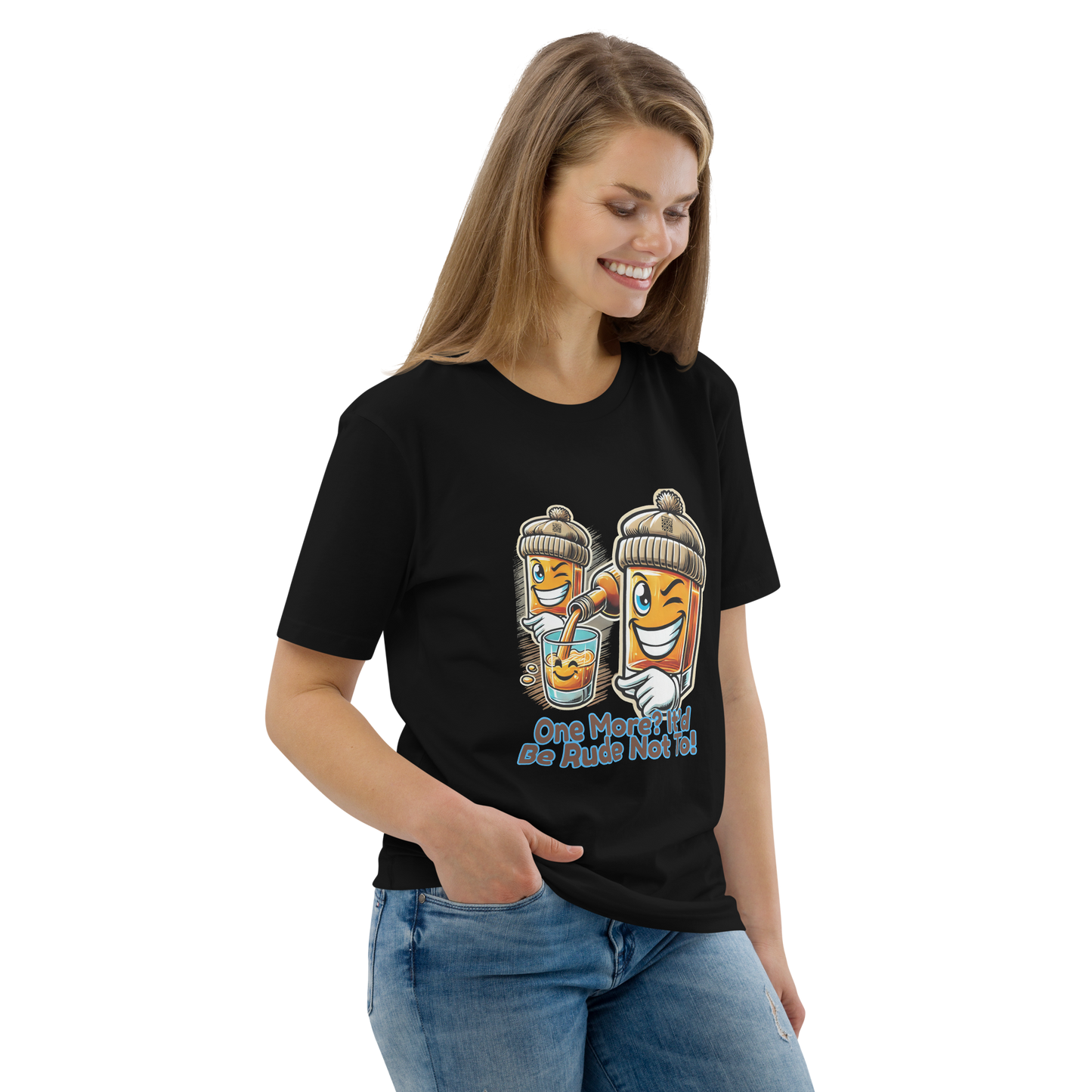 Cellar 8T Whisky - One More - Unisex Organic Cotton T-Shirt image 15