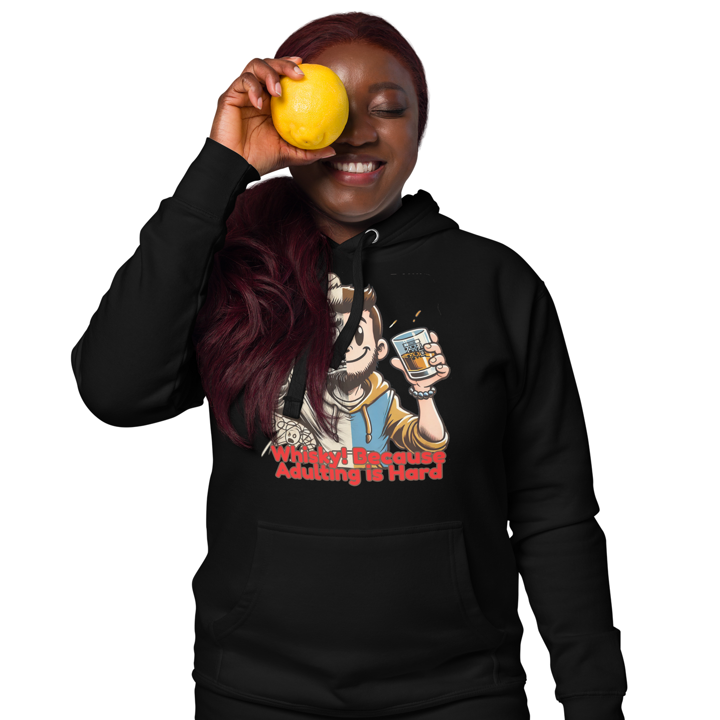 Cellar 8T Whisky - Adulting - Unisex Hoodie image 17
