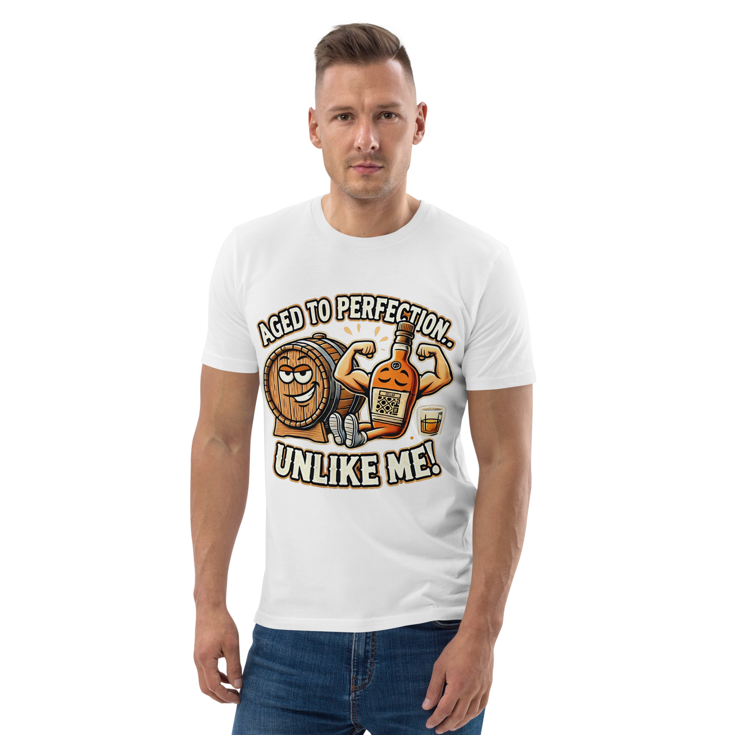 Cellar 8T Whisky - Aged - Unisex Organic Cotton T-Shirt image 1