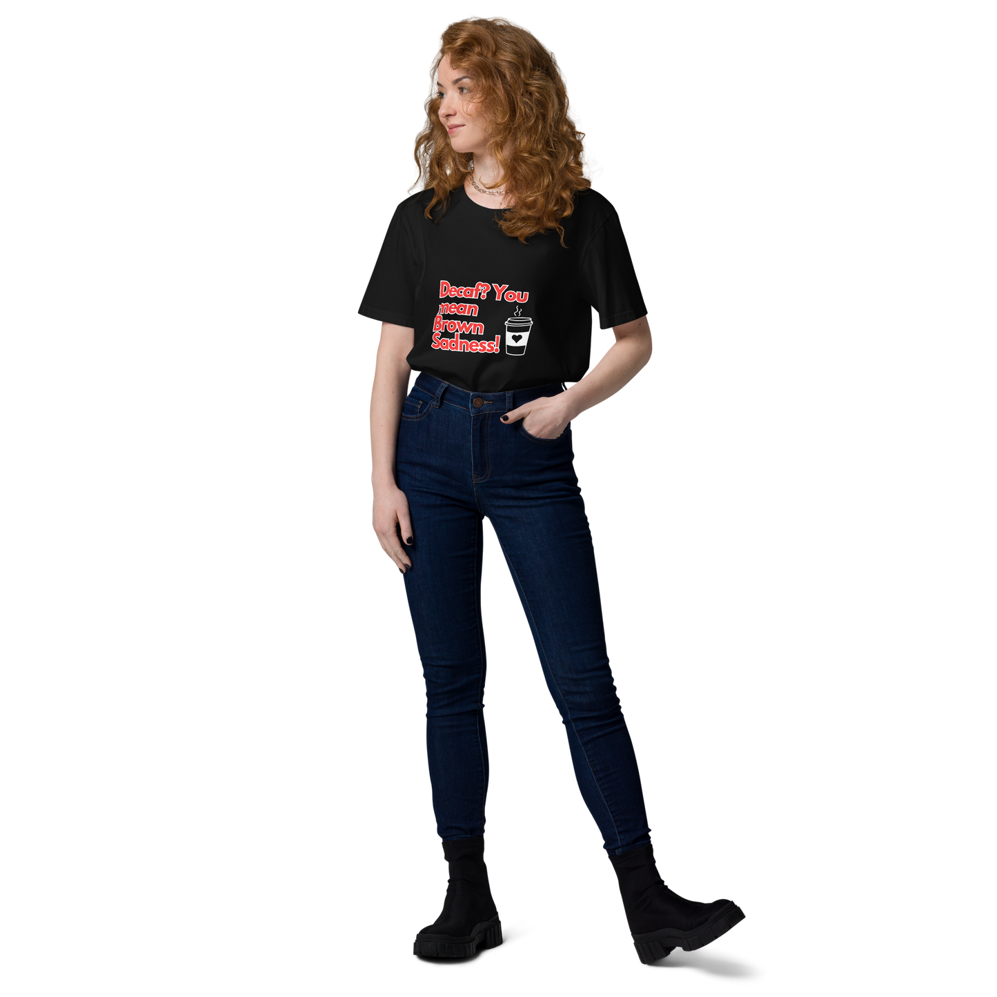 Cellar 8T Coffee - Brown Sadness - Unisex Organic Cotton T-Shirt image 13