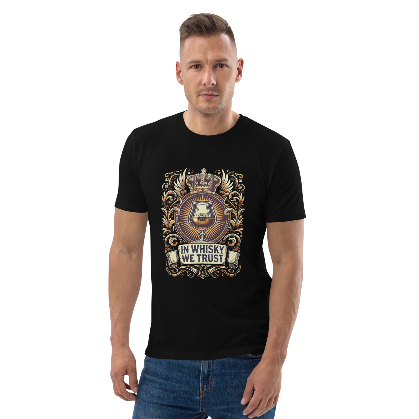 Cellar 8T Whisky - Trust - Unisex Organic Cotton T-Shirt image 7