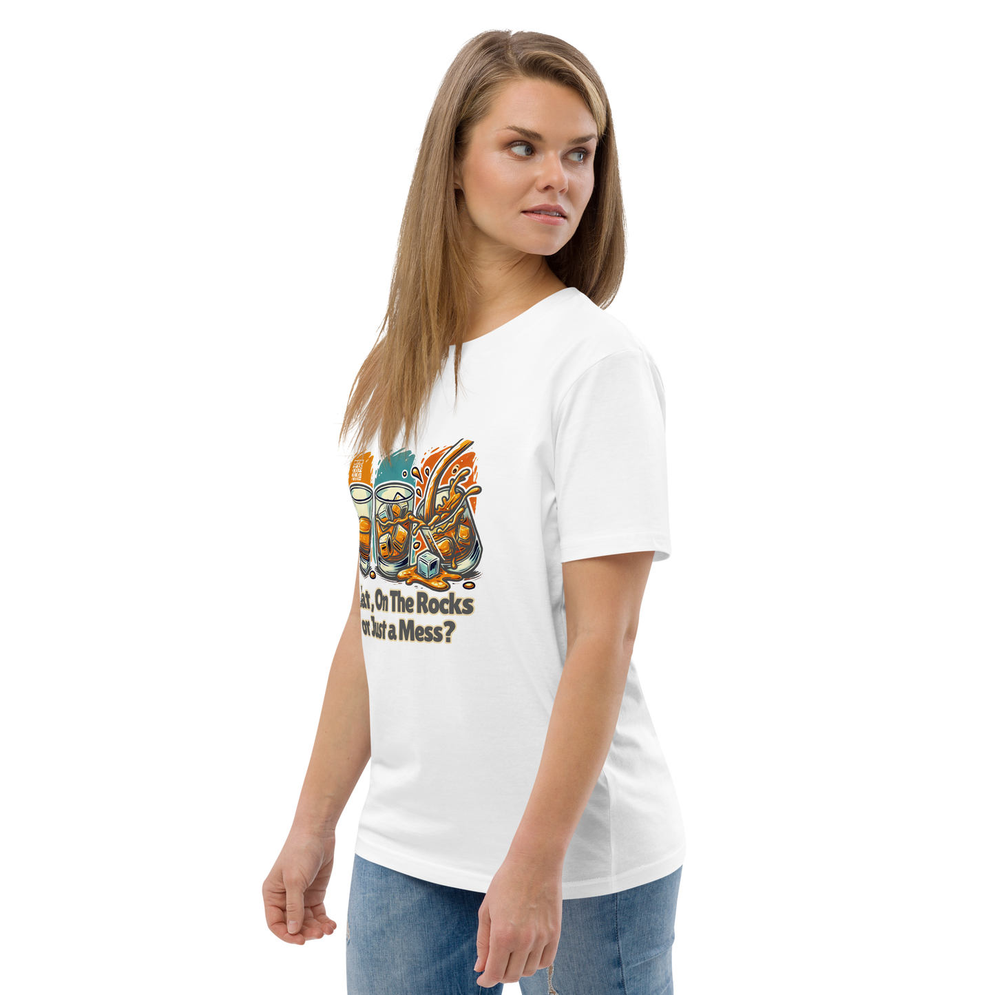 Cellar 8T Whisky - Neat - Unisex Organic Cotton T-Shirt image 9