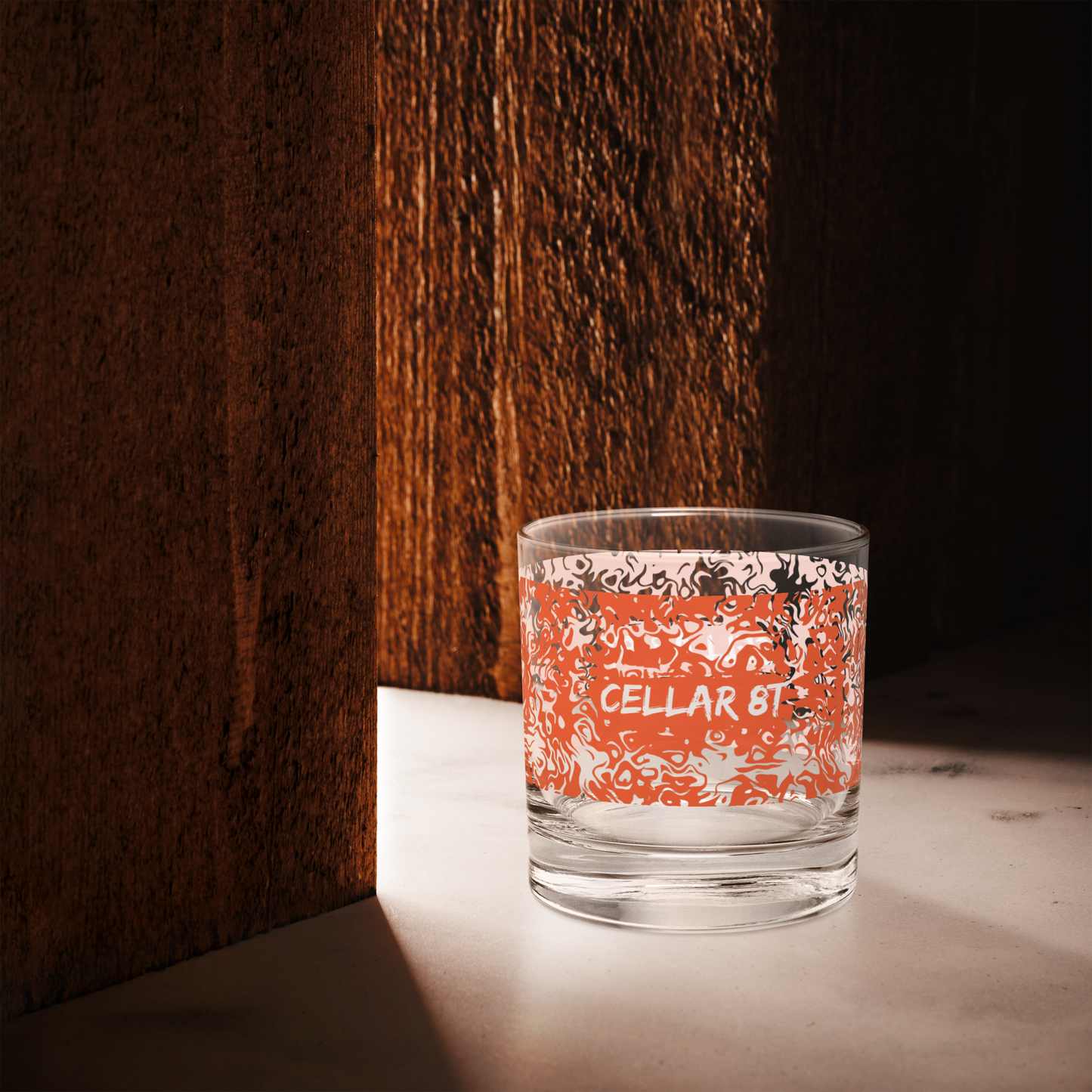 Cellar 8T- Tria Exi Ennea - Rocks Glass - 10.5oz