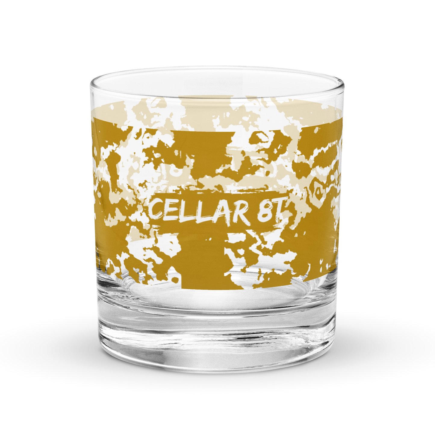 Cellar 8T - Smoked Honey Gold - Rocks Glass – 10.5oz