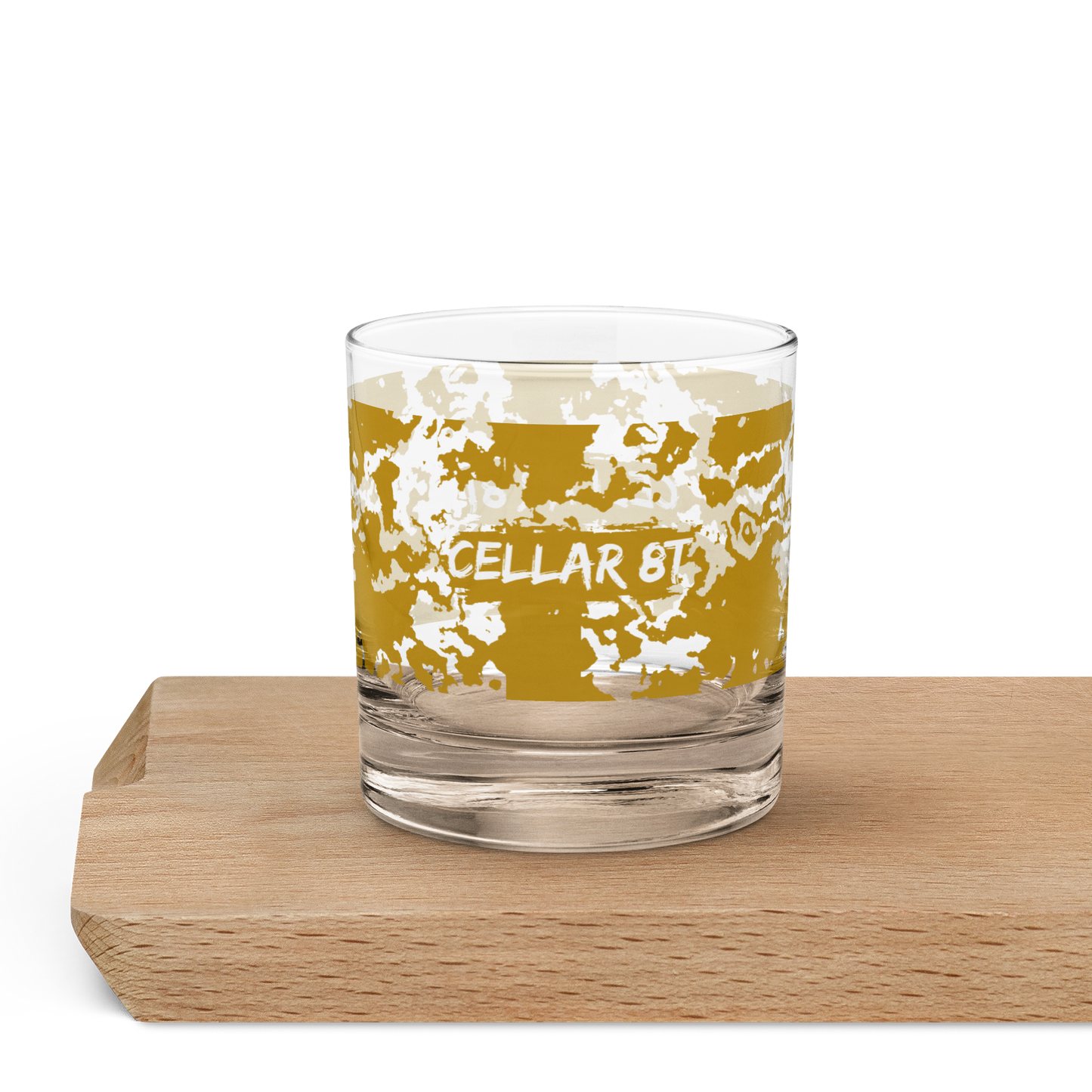 Cellar 8T - Smoked Honey Gold - Rocks Glass – 10.5oz