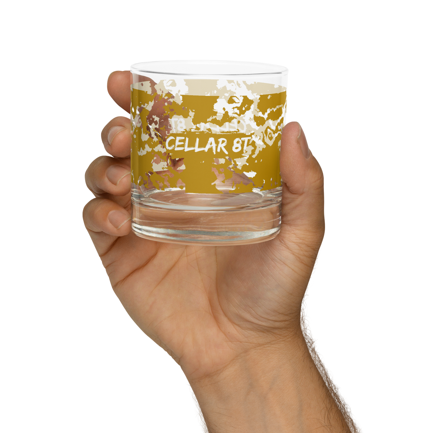 Cellar 8T - Smoked Honey Gold - Rocks Glass – 10.5oz