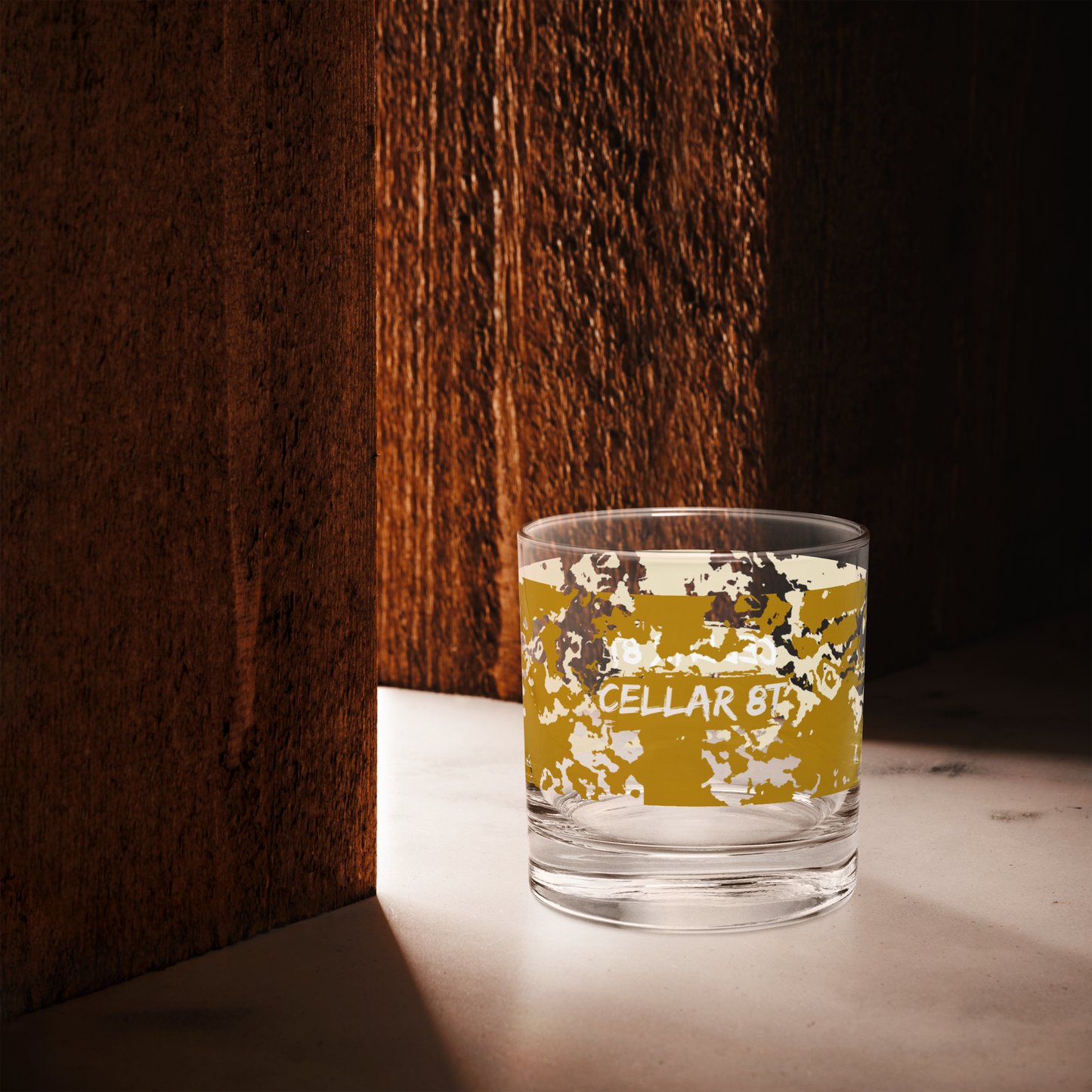 Cellar 8T - Smoked Honey Gold - Rocks Glass – 10.5oz