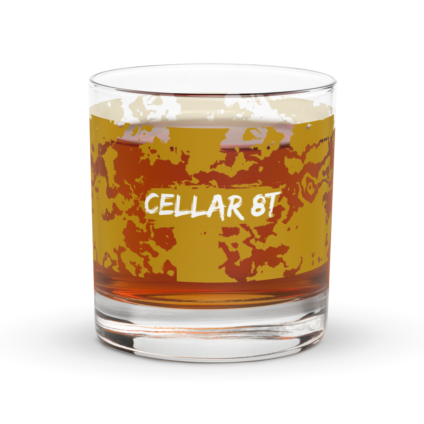 Cellar 8T - Smoked Honey Gold - Rocks Glass – 10.5oz