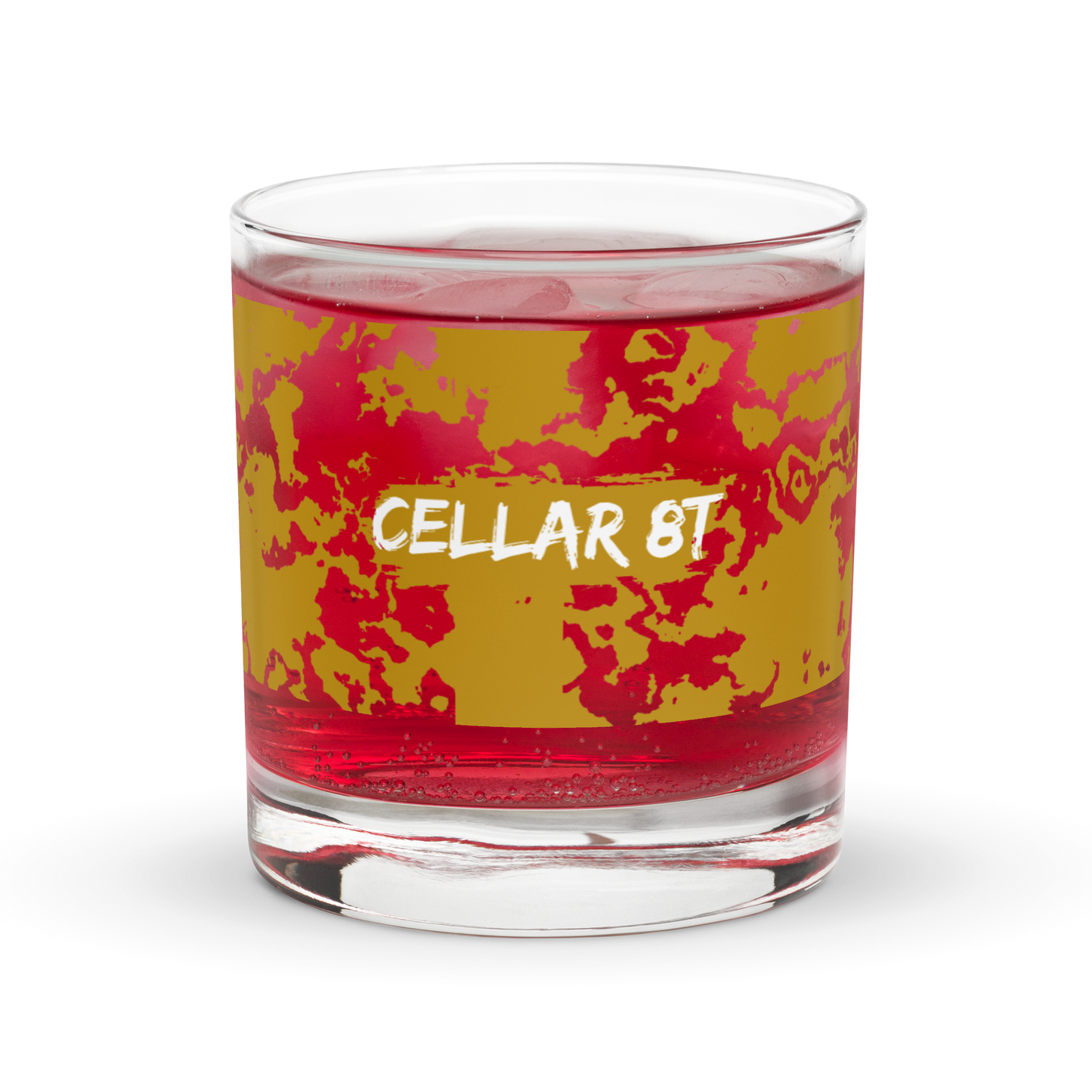 Cellar 8T - Smoked Honey Gold - Rocks Glass – 10.5oz