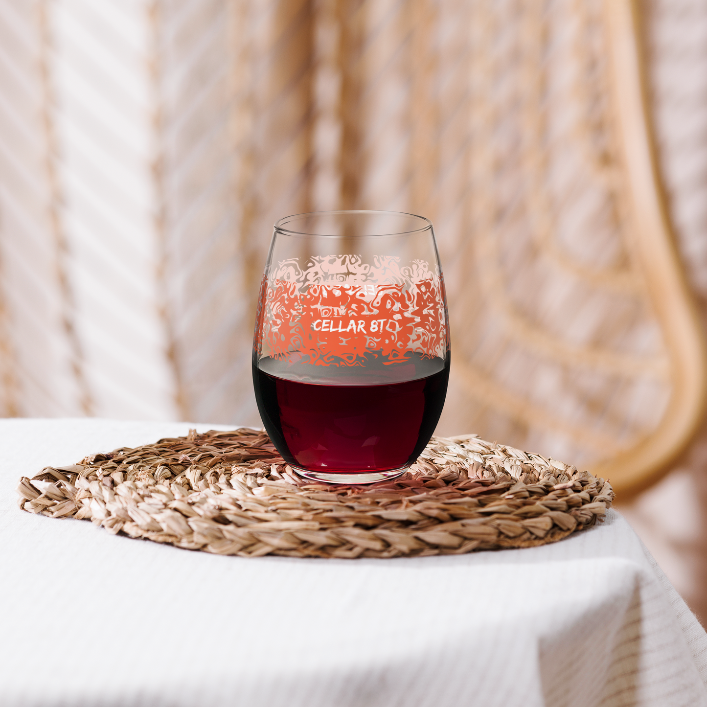 Cellar 8T - Tria Exi Ennea - Stemless Glass