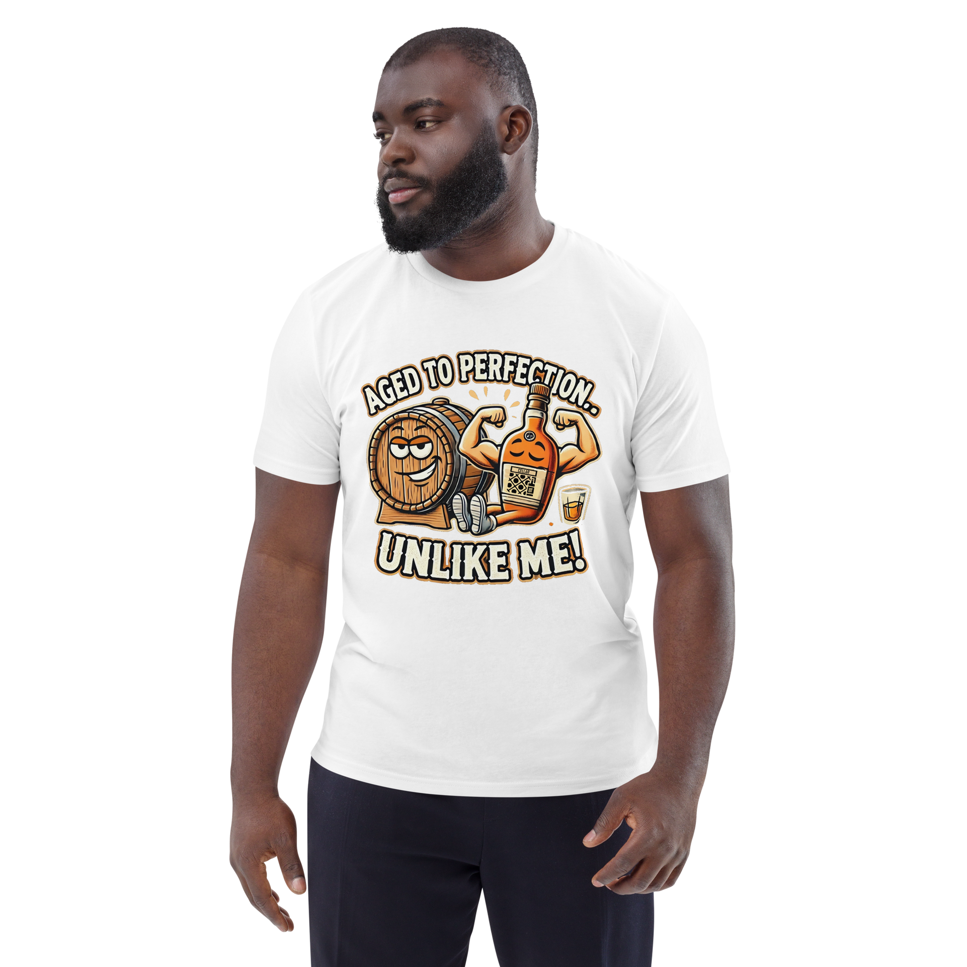 Cellar 8T Whisky - Aged - Unisex Organic Cotton T-Shirt image 10