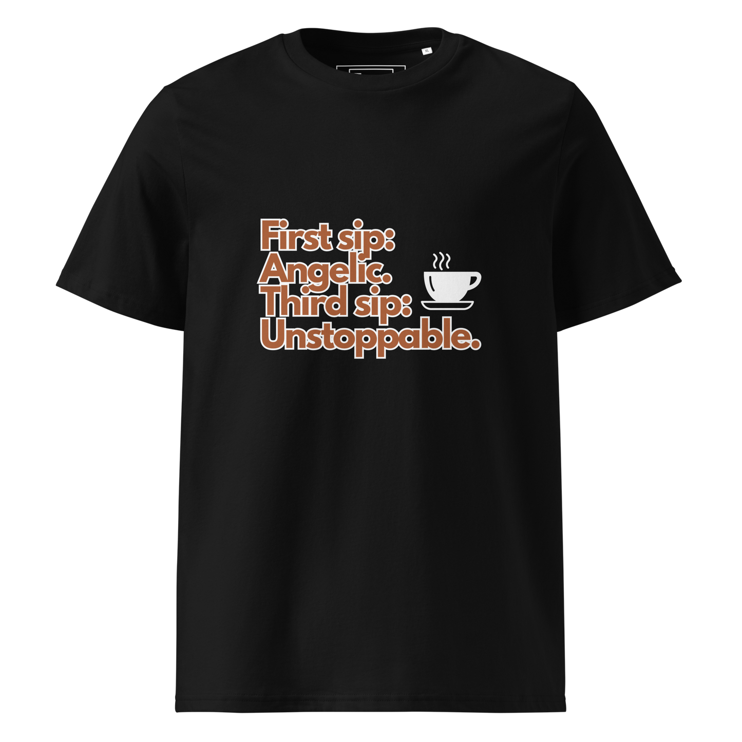 Cellar 8T Coffee - Unstoppable - Unisex Organic Cotton T-Shirt image 35