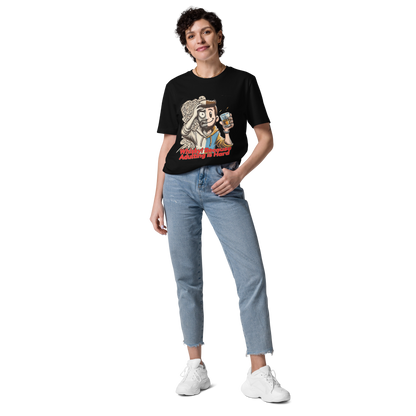 Cellar 8T Whisky - Adulting - Unisex Organic Cotton T-Shirt image 26