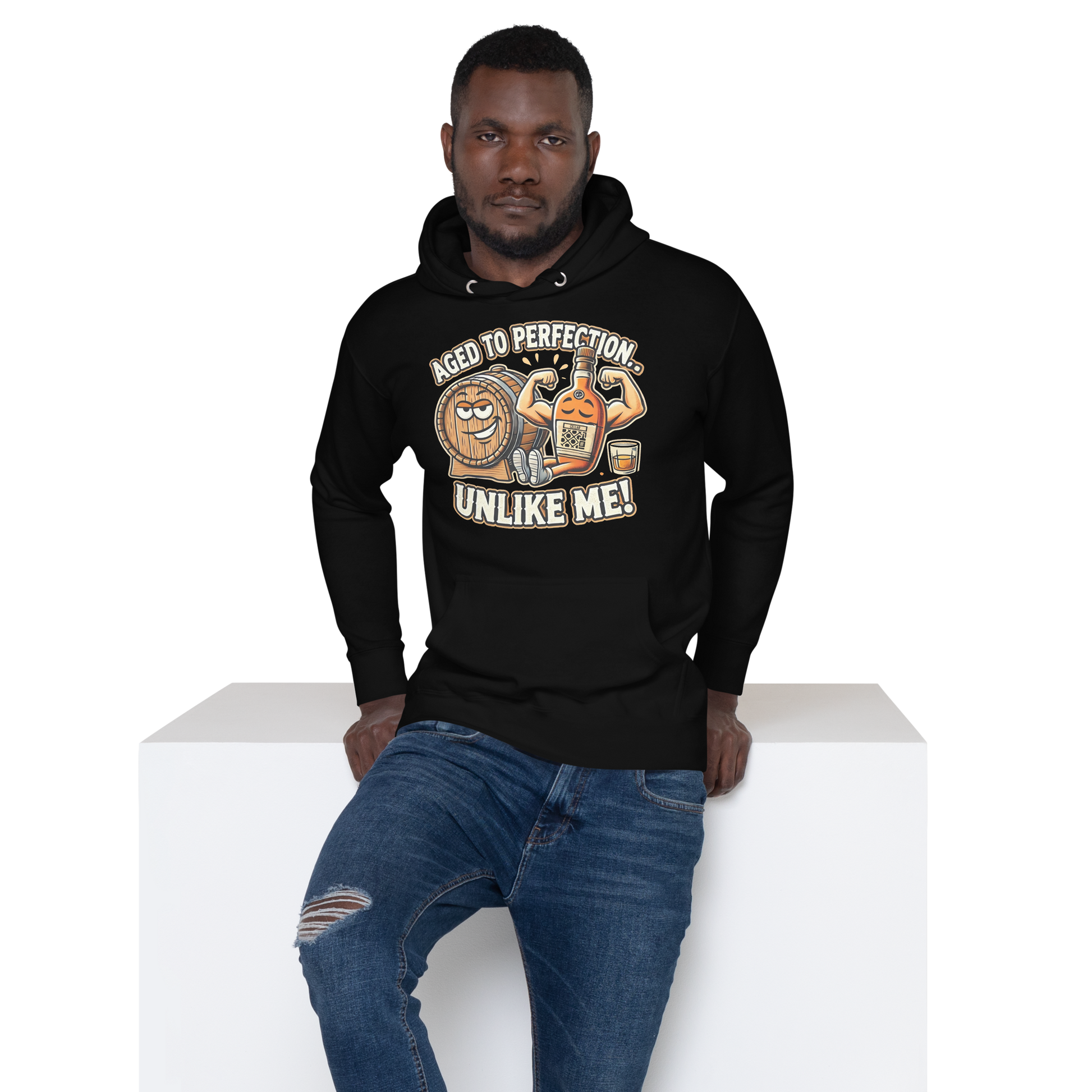 Cellar 8T Whisky - Aged Unisex Hoodie image 4