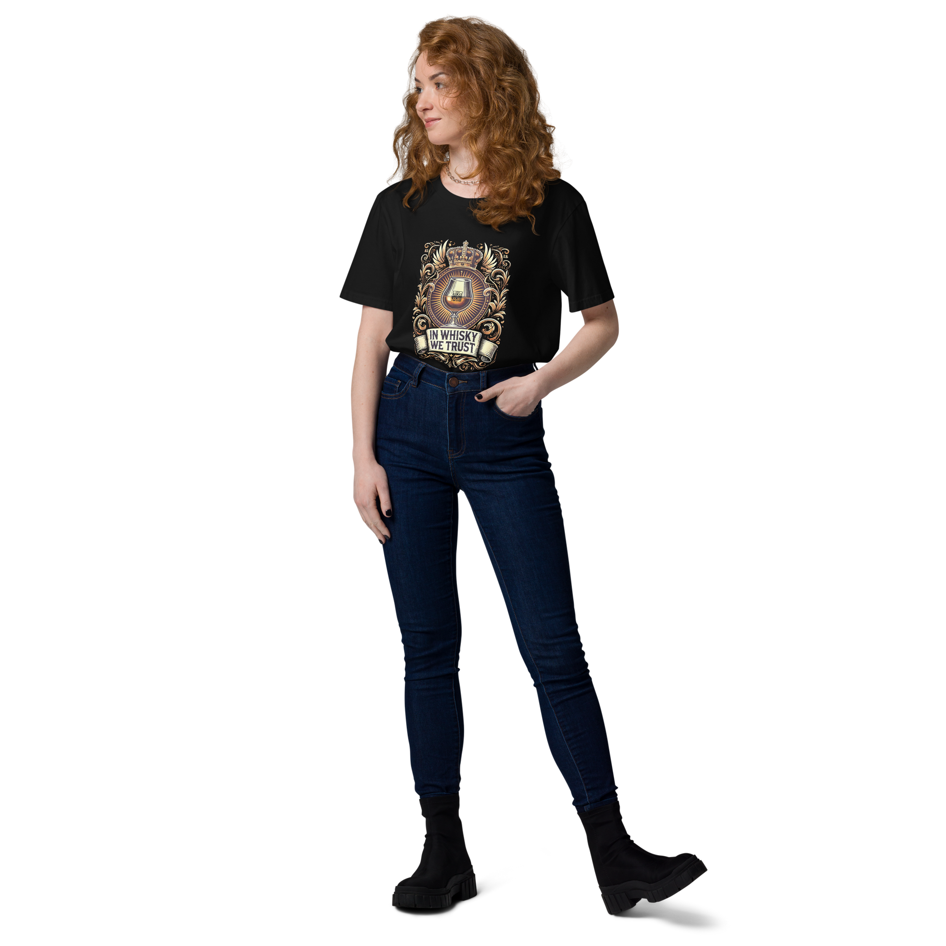 Cellar 8T Whisky - Trust - Unisex Organic Cotton T-Shirt image 23