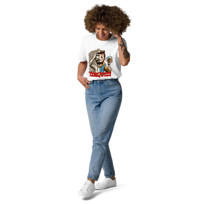 Cellar 8T Whisky - Adulting - Unisex Organic Cotton T-Shirt image 14