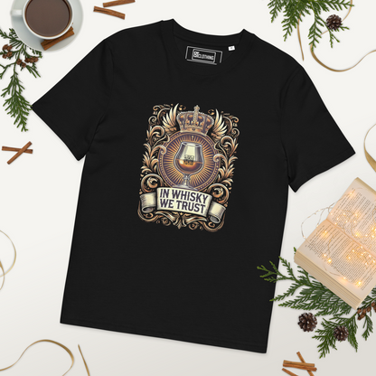 Cellar 8T Whisky - Trust - Unisex Organic Cotton T-Shirt image 30