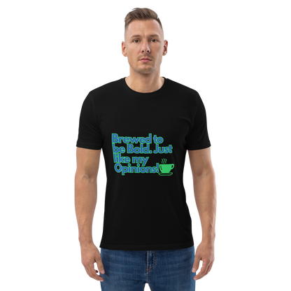 Cellar 8T Coffee - Brewed - Unisex Organic Cotton T-Shirt image 5