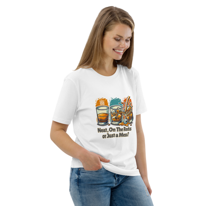 Cellar 8T Whisky - Neat - Unisex Organic Cotton T-Shirt image 10