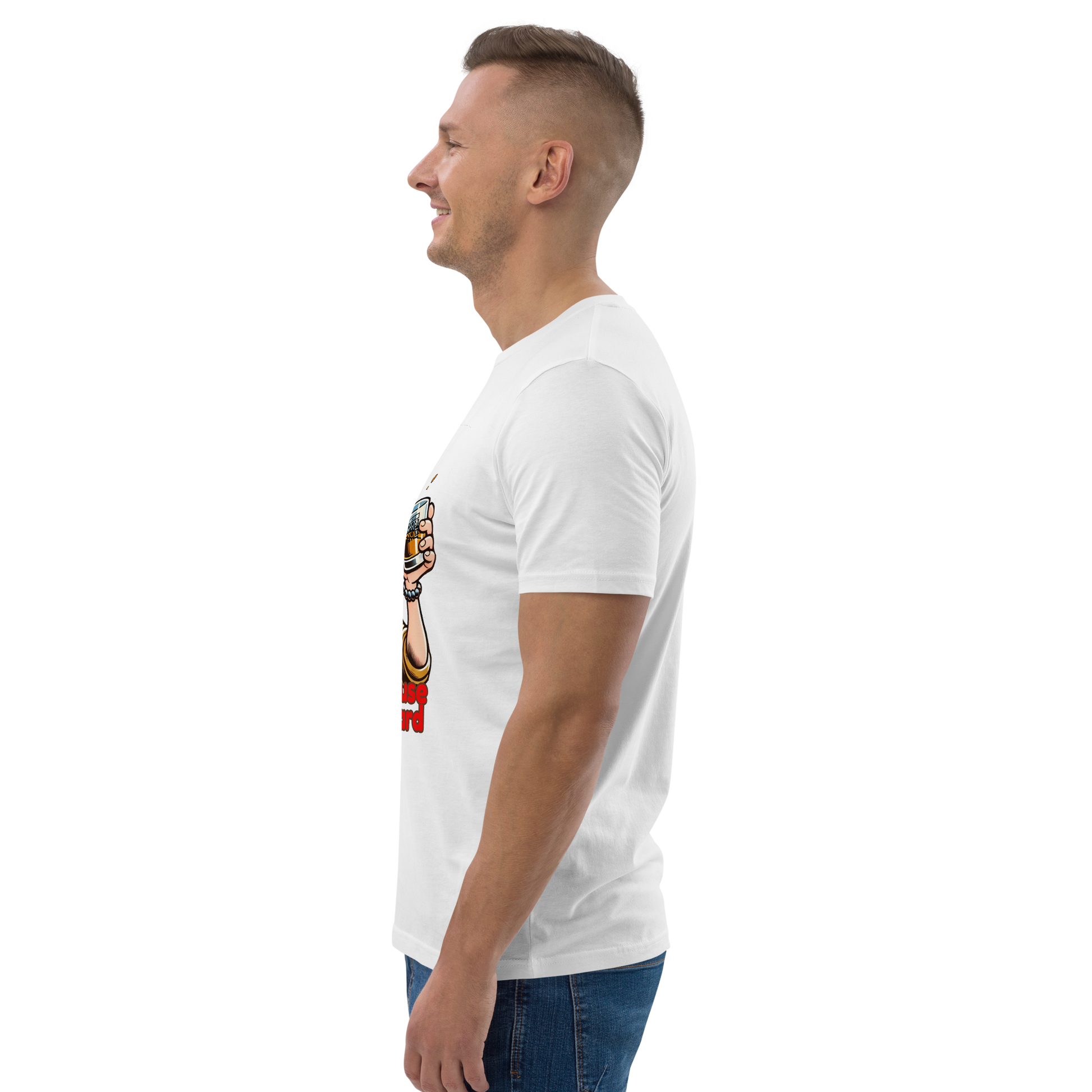 Cellar 8T Whisky - Adulting - Unisex Organic Cotton T-Shirt image 26