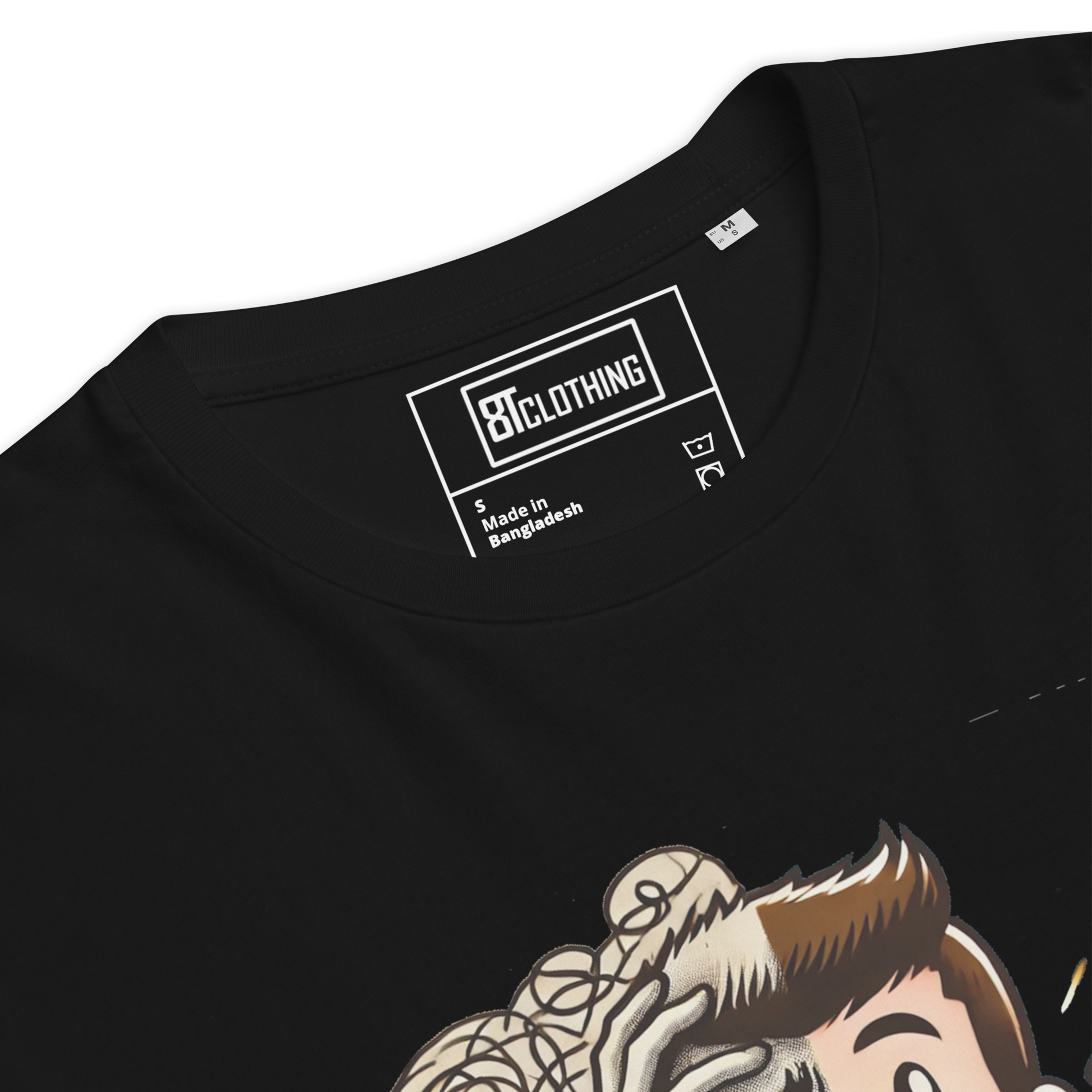 Cellar 8T Whisky - Adulting - Unisex Organic Cotton T-Shirt image 34