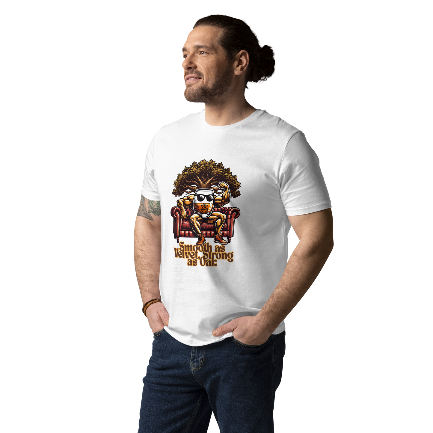 Cellar 8T Whisky - Smooth - Unisex Organic Cotton T-Shirt image 19
